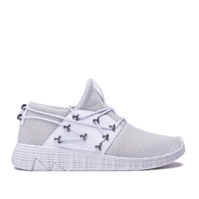 Supra MALLI Lave Sneakers Dame Grå/Hvite | NO-71372